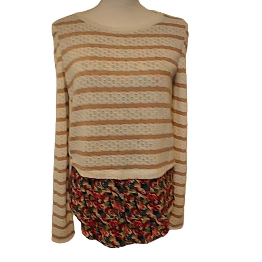 Anthropologie 9-H15 StCL 2 Blouse Top Layered XS